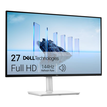 Dell 24 Plus Monitor - S2425HSM - 23.8-inch FHD (1920x1080) 144Hz 1ms Display, 2 x 3W Speakers, HDMI Connectivity, Height/Tilt/Pivot/Swivel Adjustability, AMD FreeSync - Ash White