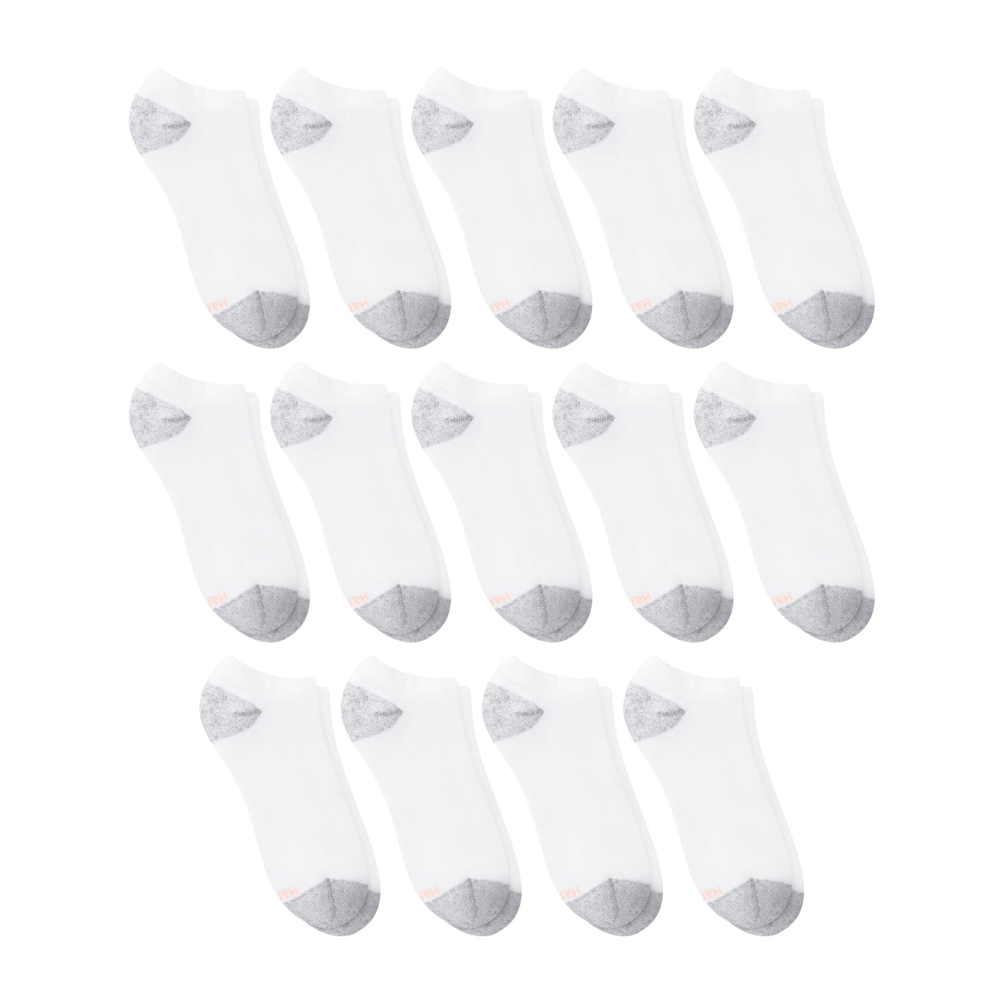 Hanes Women's Crew, Ankle, and No-Show Moisture-Wicking Cushioned Athletic Socks (14 Pack)