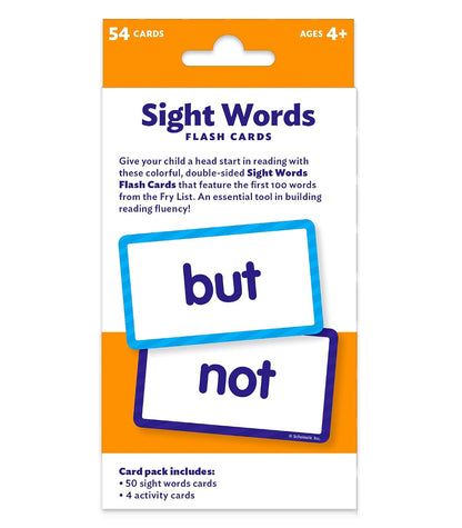 Scholastic Flash Cards: Sight Words