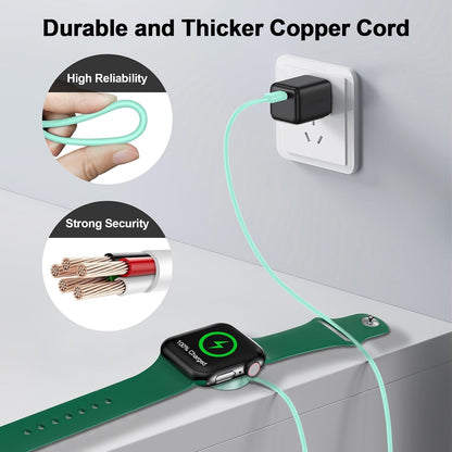 2026 Upgraded for Apple Watch Charger Magnetic USB C Charging Cable
