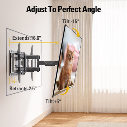 Mounting Dream Full Motion TV Wall Mount for 32-70 Inch TVs up to 99lbs