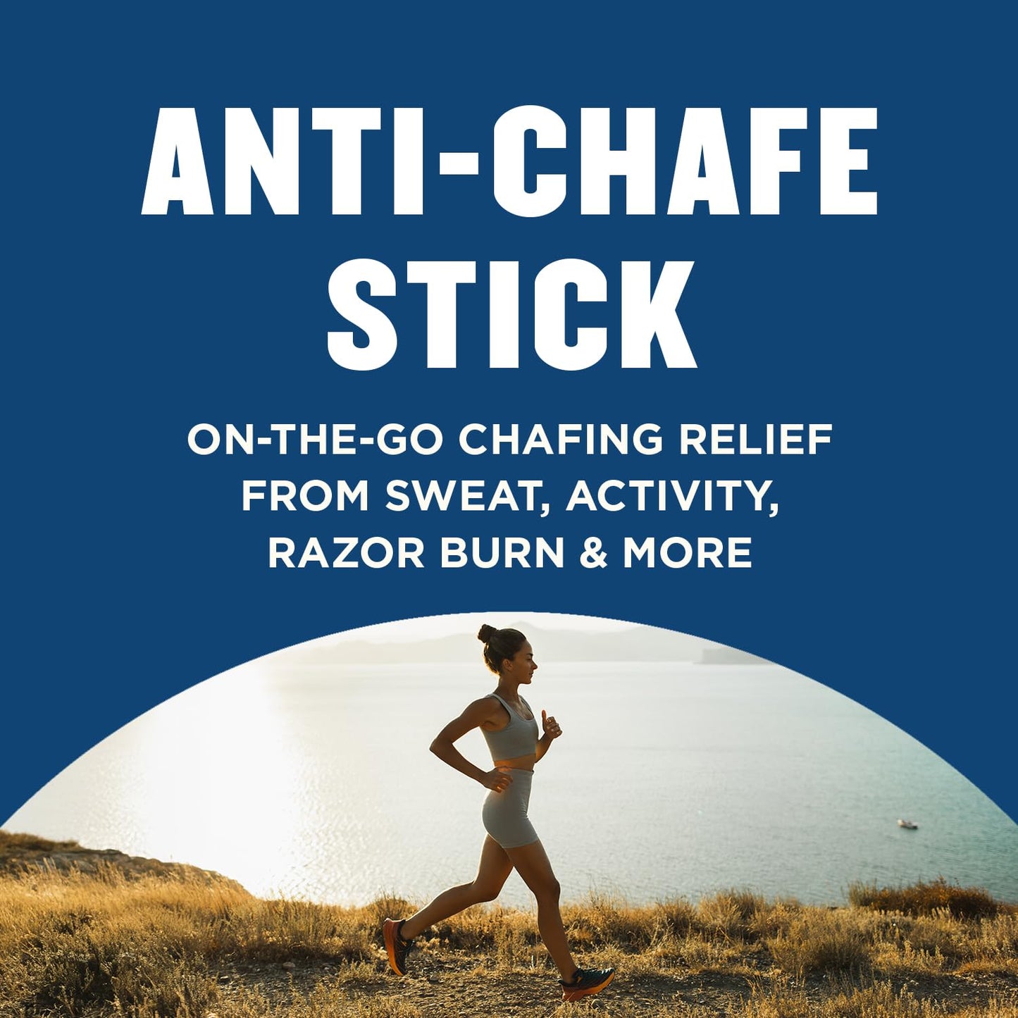 Gold Bond Friction Defense Stick, Anti Chafing Stick with Aloe, 1.75 oz.