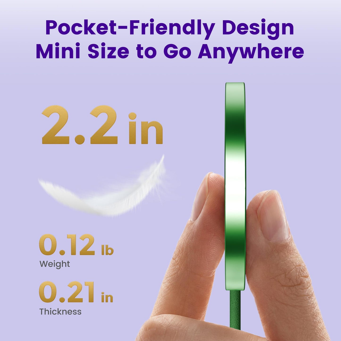 MagSafe 25W Wireless Charger for Apple Magnetic Fast Charging Pad