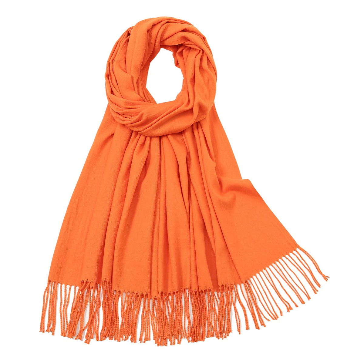 RIIQIICHY Women's Fringe Shawl Wrap Pashmina Scarf for Wedding Evening