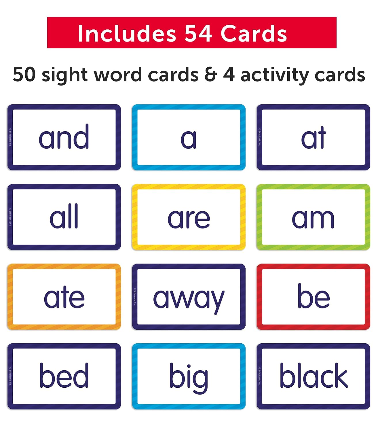 Scholastic Flash Cards: Sight Words