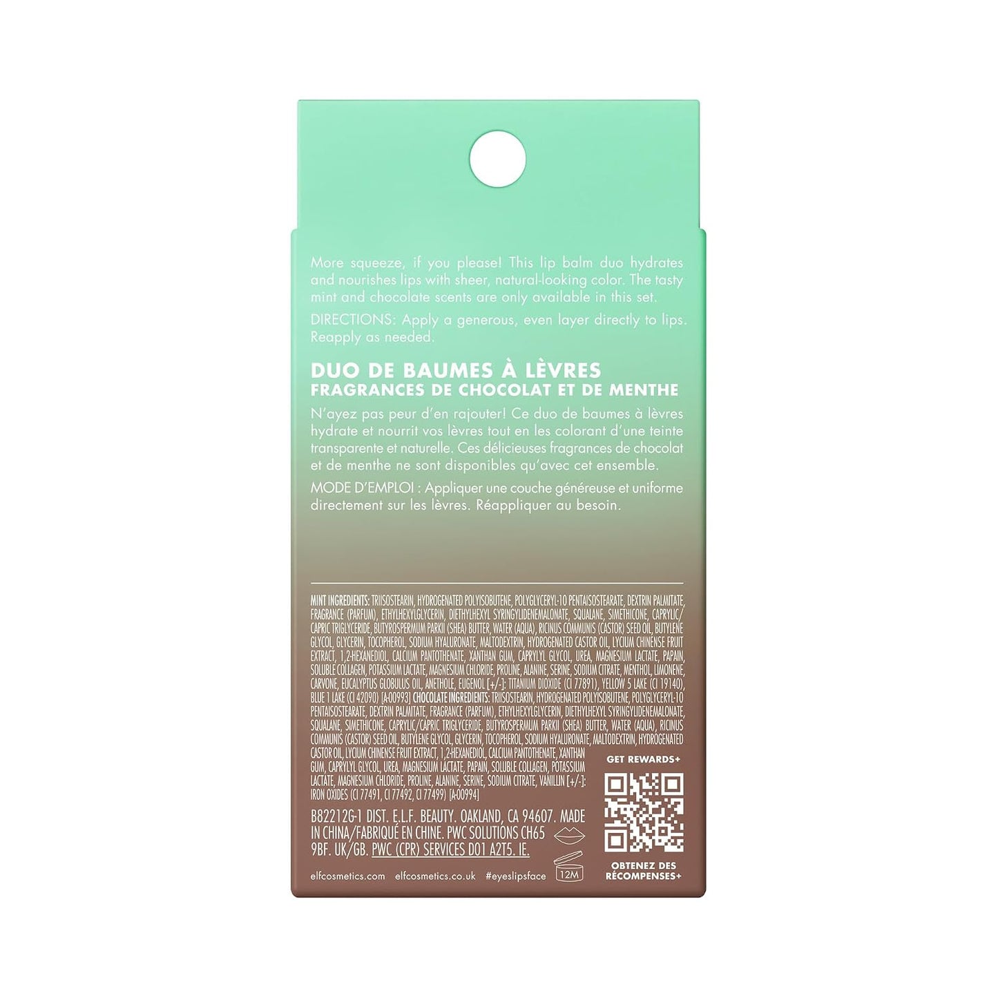 e.l.f. Squeeze Me Lip Balm, Strawberry