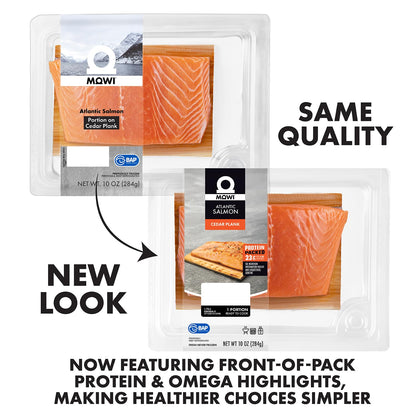 MOWI Atlantic Salmon 12oz, 2 Portions, Fresh Never Frozen