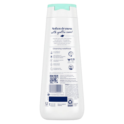 Dove Sensitive Skin Body Wash, 24hr Lotion-Soft Skin, 30.6 oz