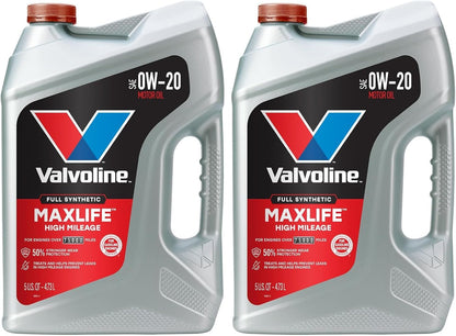 Valvoline MaxLife High Mileage 5W-30 Synthetic Blend Motor Oil 5 Quart