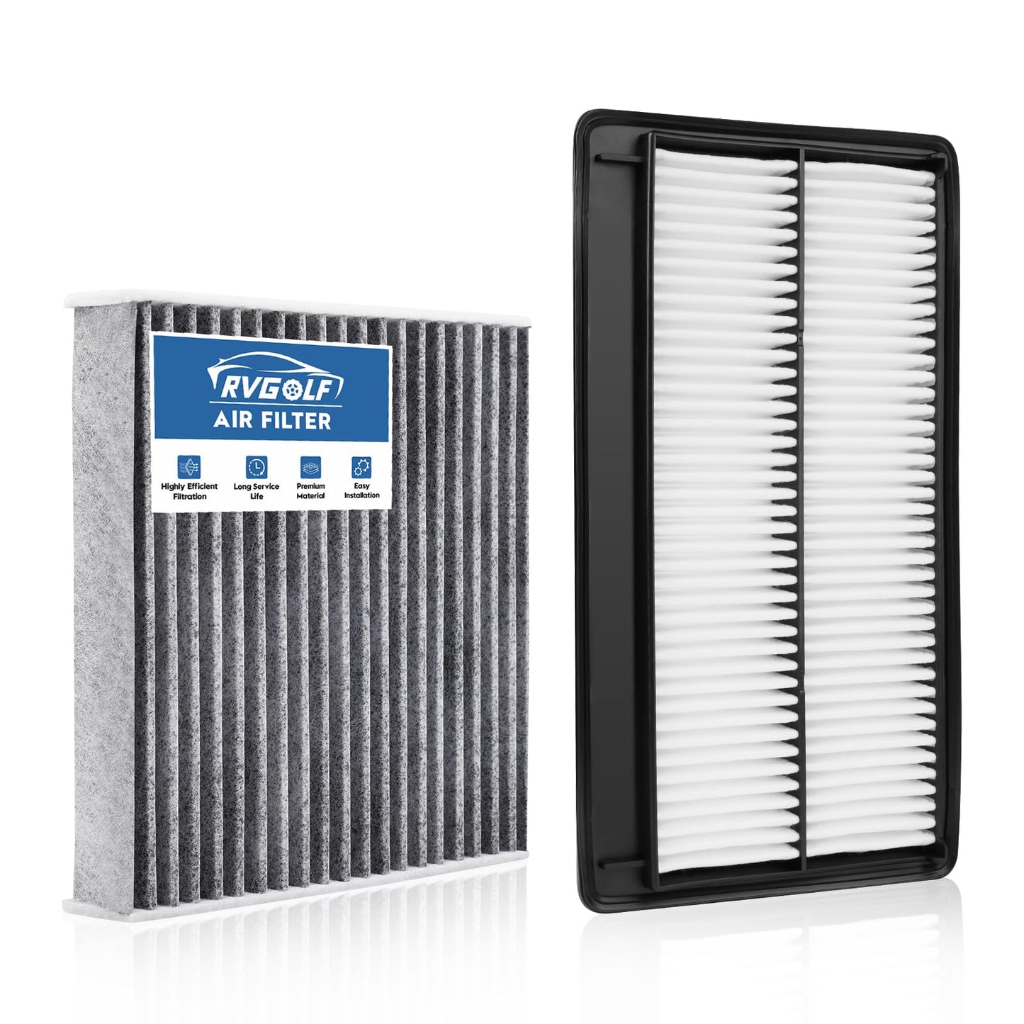 Engine+Cabin Air Filter Fit for 2014-2020 Rogue, 2017-2022 Rogue Sport