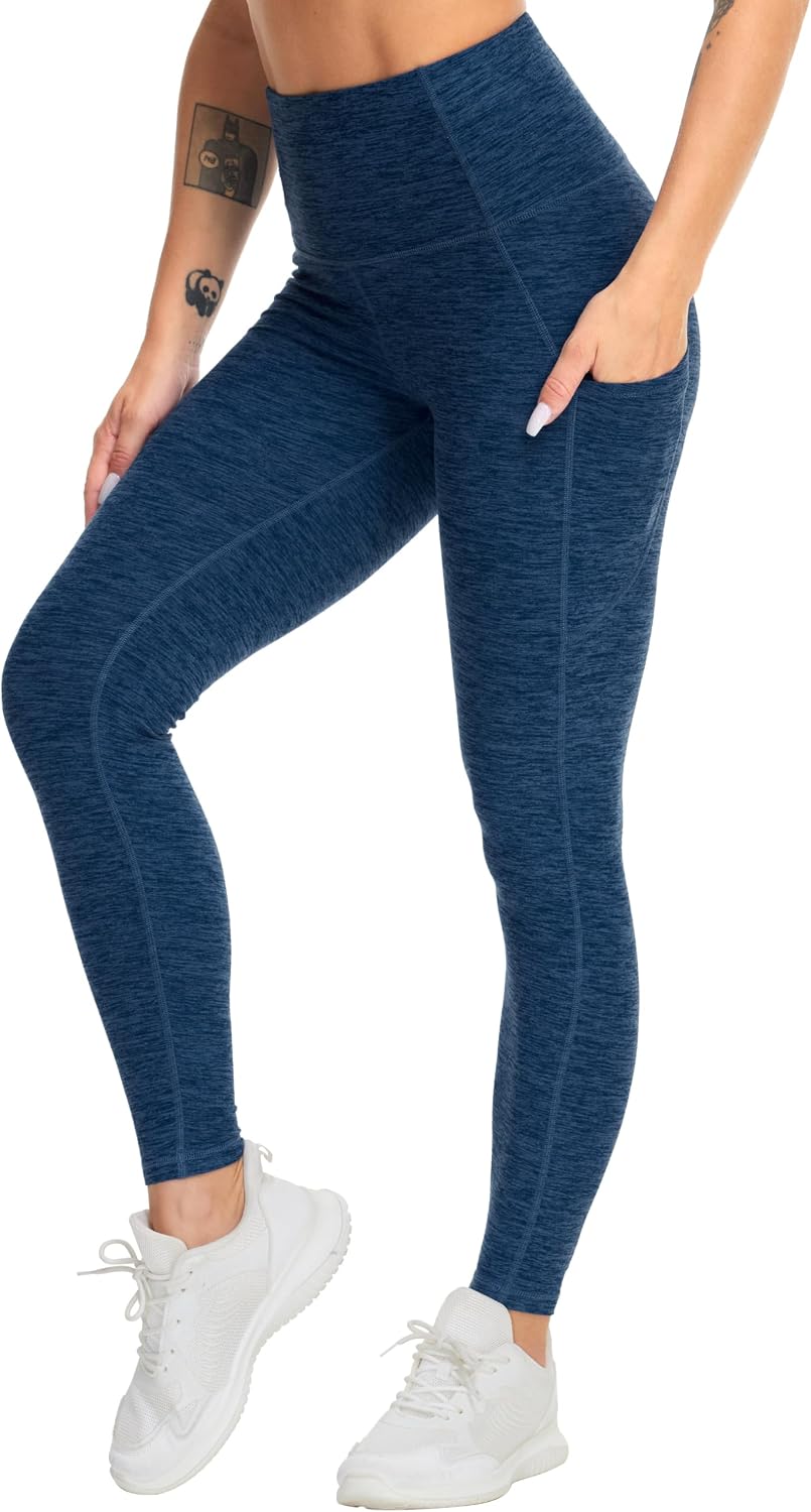 THE GYM PEOPLE Women's Thick High Waist Yoga Pants Workout Leggings