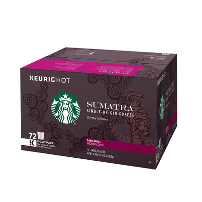 Starbucks K-Cup Coffee Pods, Dark Roast Hot or Iced Coffee, French Roast, 96 Keurig Pods