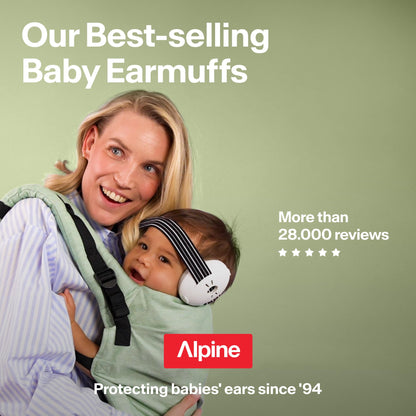 Alpine Muffy Baby Ear Muffs Noise Protection | Toddler Ear Protection