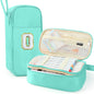 Cute Large Pencil Case Pouch,Personalized Initial Pencil Bag for Girls Boy