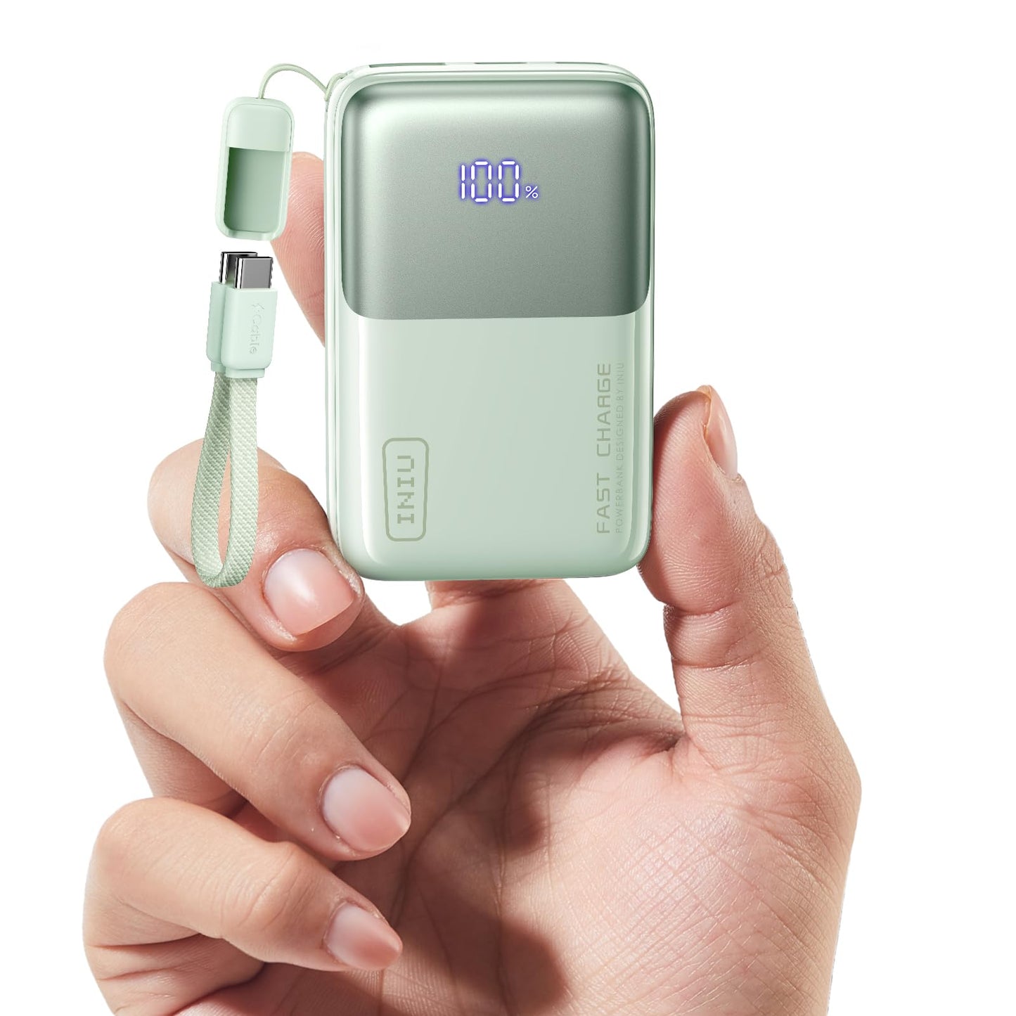 INIU Portable Charger, Ultra Mini 10000mAh 45W Fast Charging Power Bank