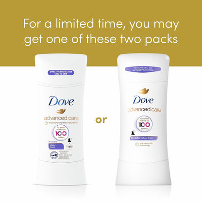 Dove Advanced Care Antiperspirant Stick Cool Essentials 2.6 oz 2PK
