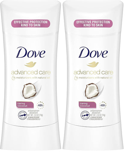 Dove Advanced Care Antiperspirant Stick Cool Essentials 2.6 oz 2PK