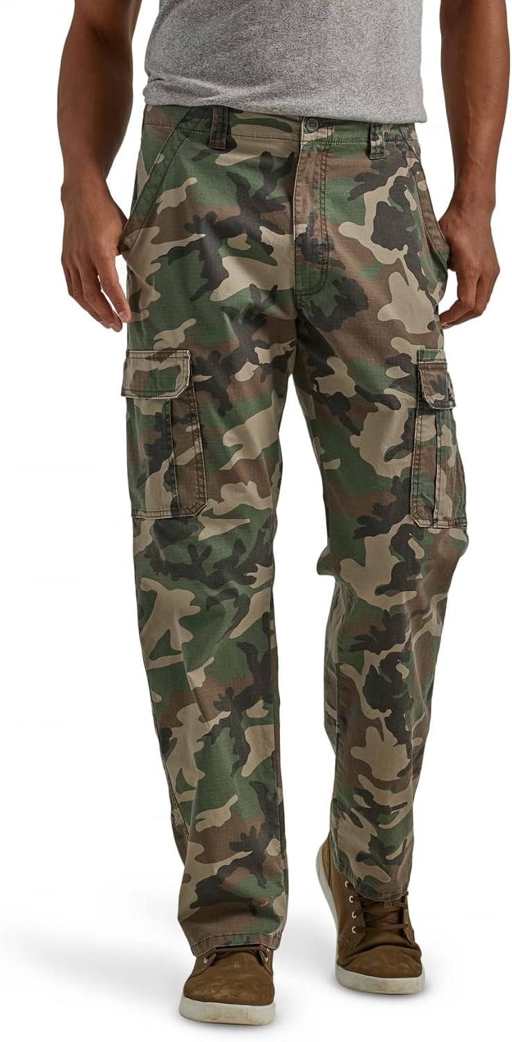 Wrangler Men's Relaxed Fit Stretch Cargo Pant