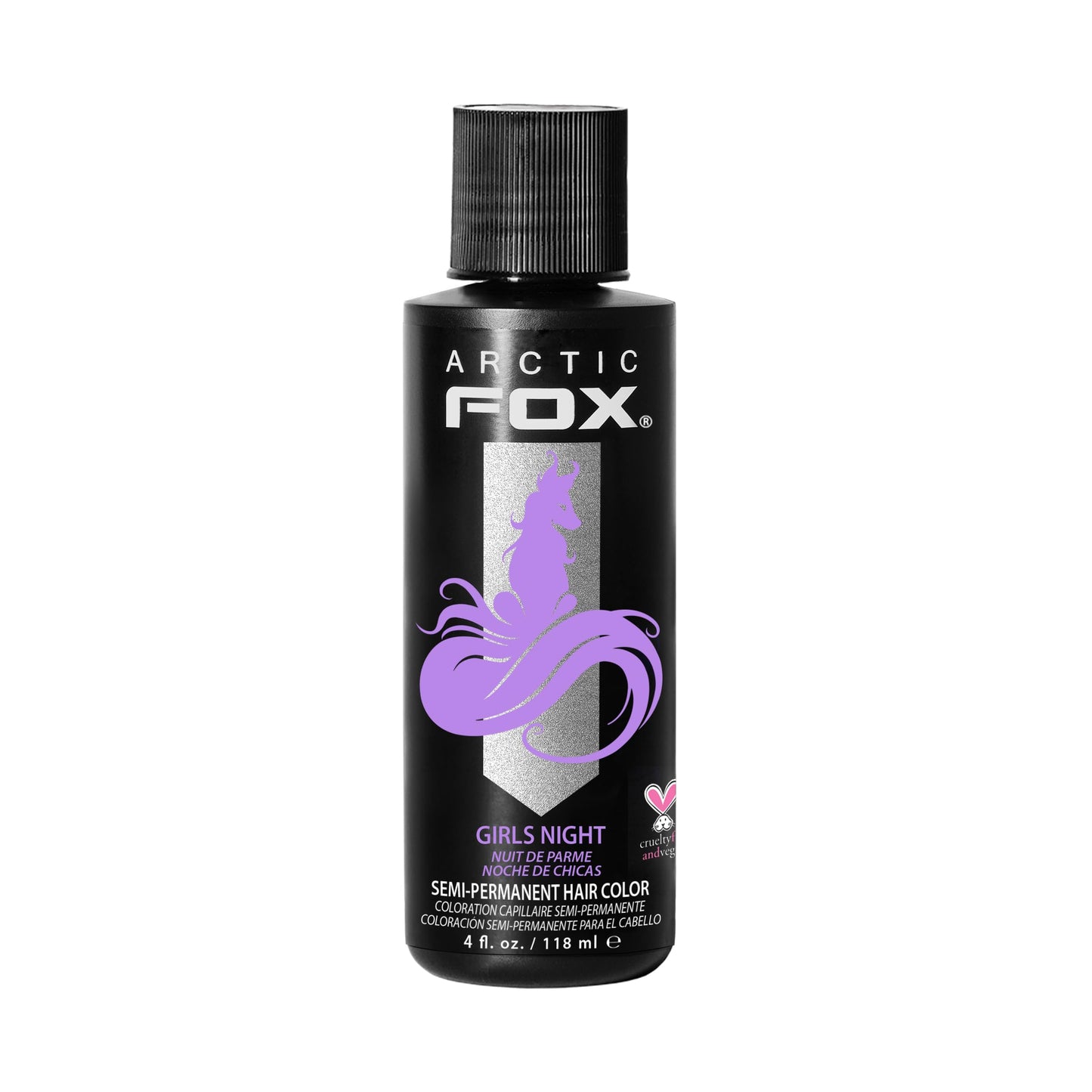 ARCTIC FOX Semi-Permanent Hair Dye - Sunset Orange, Vegan - 2 x 8 oz