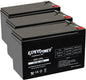 ExpertPower EXP1270, 12V 7Ah Battery SLA Rechargeable with F1 Terminals