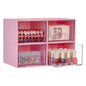 Vtopmart 2 Pack Small Clear Stackable Storage Drawers for Desk, Countertop