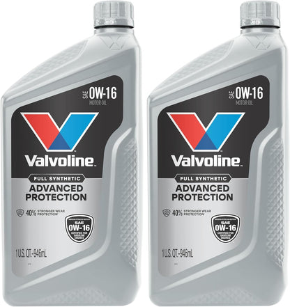 Valvoline Advanced Full Synthetic SAE 0W-20 Motor Oil 5 QT