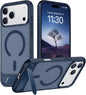 Magnetic Compatible with iPhone 14 Pro Max Case, [Built-in Invisible Kickstand][Compatible with MagSafe] [Military Grade Shockproof] Slim Translucent Matte Phone Case for iPhone 14 Pro Max 6.7"