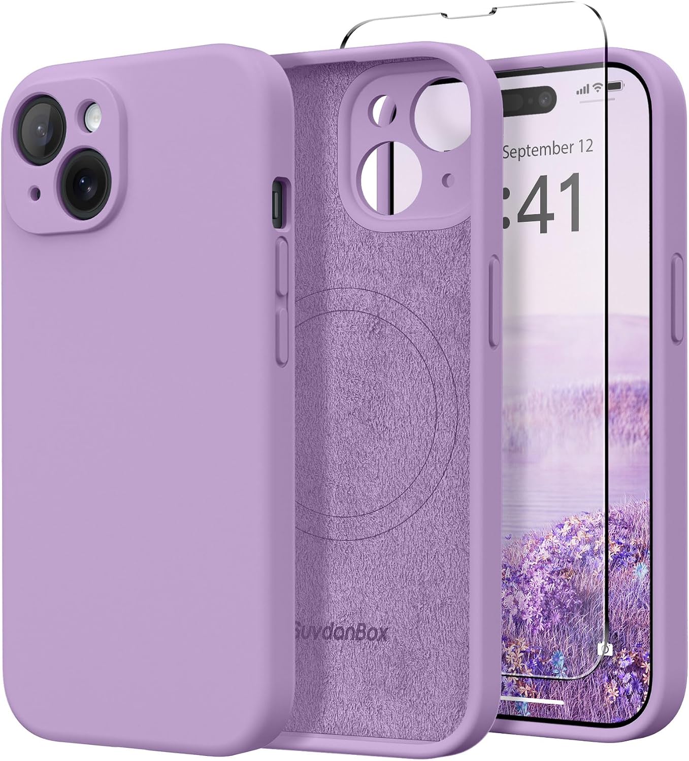 Magnetic for iPhone 17 Case Silicone Matcha