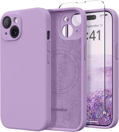 Magnetic for iPhone 17 Case Silicone Matcha
