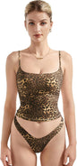 SUUKSESS Women Double Line Square Neck Tank Top Summer Y2K Going Out Basic Cami Shirt