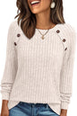 AUTOMET Womens Long Sleeve Shirts Fall Sweaters Business Casual Tops Blouse