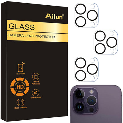 Ailun 3 Pack Camera Lens Protector for iPhone 17 Pro Max, Tempered Glass