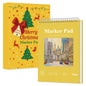 Fuxi 9" x 12" Sketch Book_Top Spiral Bound Sketchbook_100Sheets 68lb/100gsm