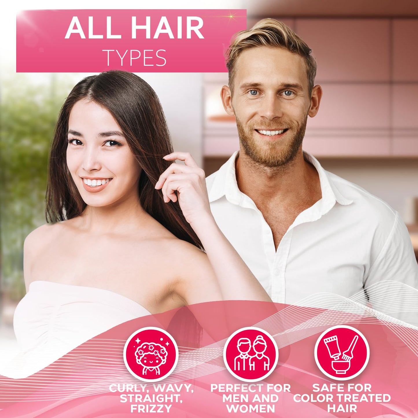 Caffeine Shampoo and Conditioner Set - Volumizing Products for Women and Men - Thickening, Volume Boosting Formula for Thinning and Fine Hair - Sulfate Free, No Parabens - Hydrating, Salon Grade