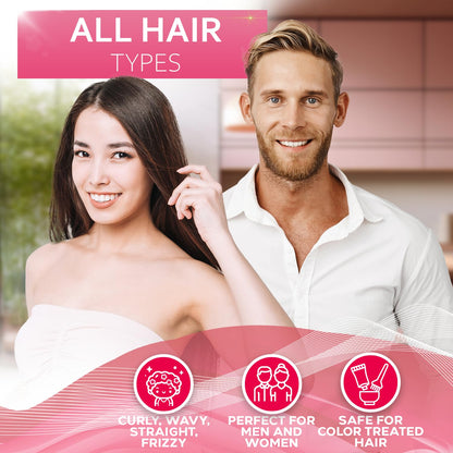 Caffeine Shampoo and Conditioner Set - Volumizing Products for Women and Men - Thickening, Volume Boosting Formula for Thinning and Fine Hair - Sulfate Free, No Parabens - Hydrating, Salon Grade