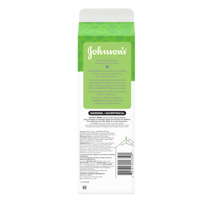 Johnson's Baby Shampoo with Aloe Vera & Vitamin B5, Tear Free, Newborn Essentials, No added Parabens & Sulfates, Hypoallergenic, Baby Essentials, 20.3 fl. oz
