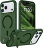 Magnetic Compatible with iPhone 14 Pro Max Case, [Built-in Invisible Kickstand][Compatible with MagSafe] [Military Grade Shockproof] Slim Translucent Matte Phone Case for iPhone 14 Pro Max 6.7"