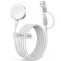 6.6FT Long for Apple Watch Charger USB Magnetic Fast Charging Cable Portable Wireless Charging Accessories Compatible with iWatch Series 11/10/9/8/7/6/5/4/3/2 Ultra 3/2/SE