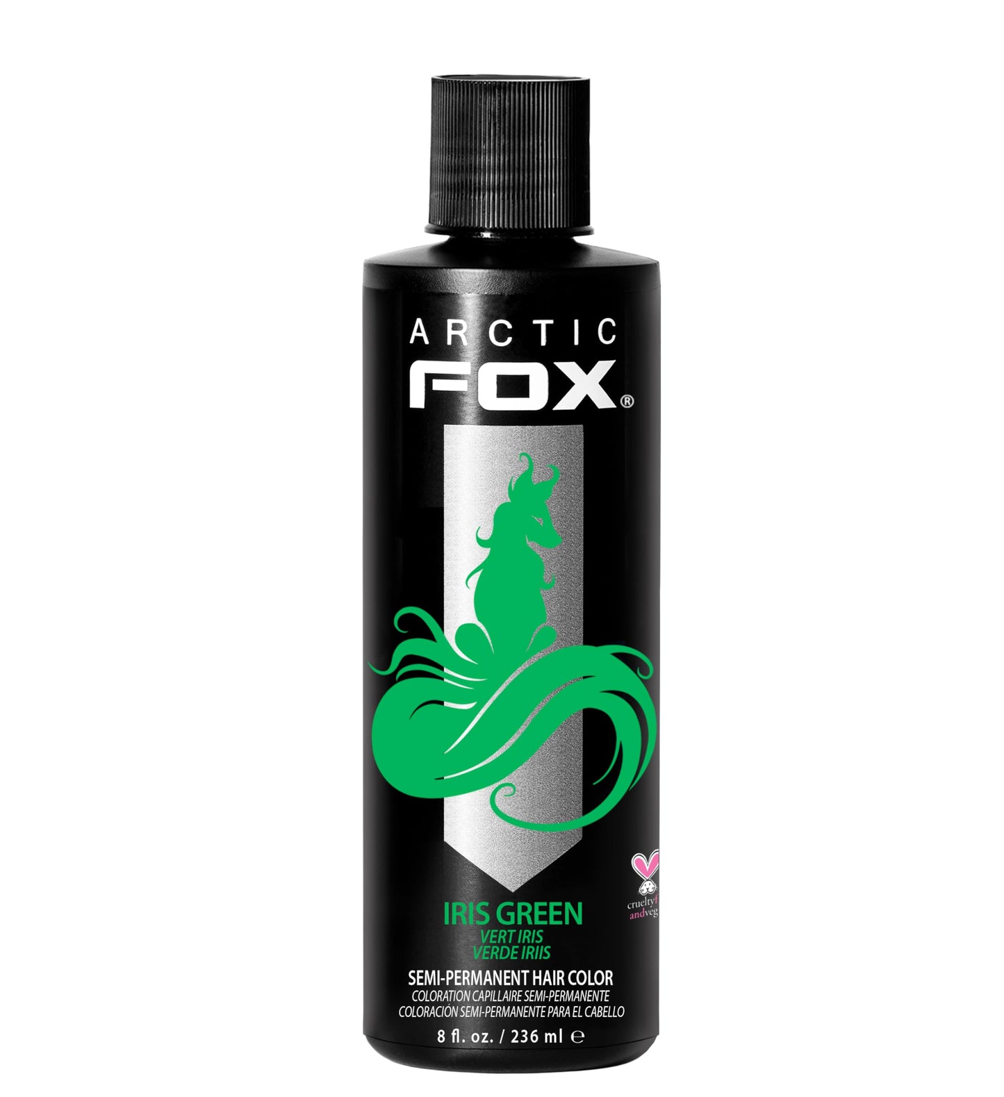 ARCTIC FOX Semi-Permanent Hair Dye - Sunset Orange, Vegan - 2 x 8 oz