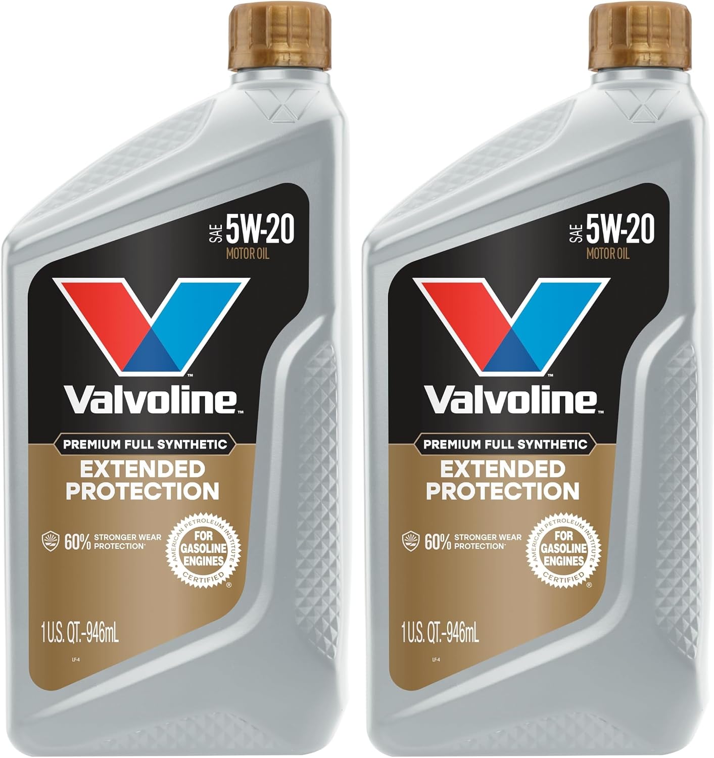 Valvoline Advanced Full Synthetic SAE 0W-20 Motor Oil 5 QT