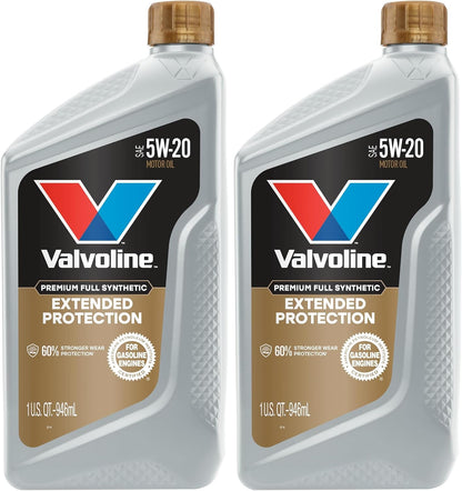 Valvoline Advanced Full Synthetic SAE 0W-20 Motor Oil 5 QT