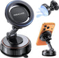 Miracase for MagSafe Car Mount[3800gf Strong Magnet & 90+LBS Suction Base]Magnetic Phone Holders for Your Car, 360° Adjustable Dashboard &Windshield Mount with Adhesive Suction Cup for All Smartphones