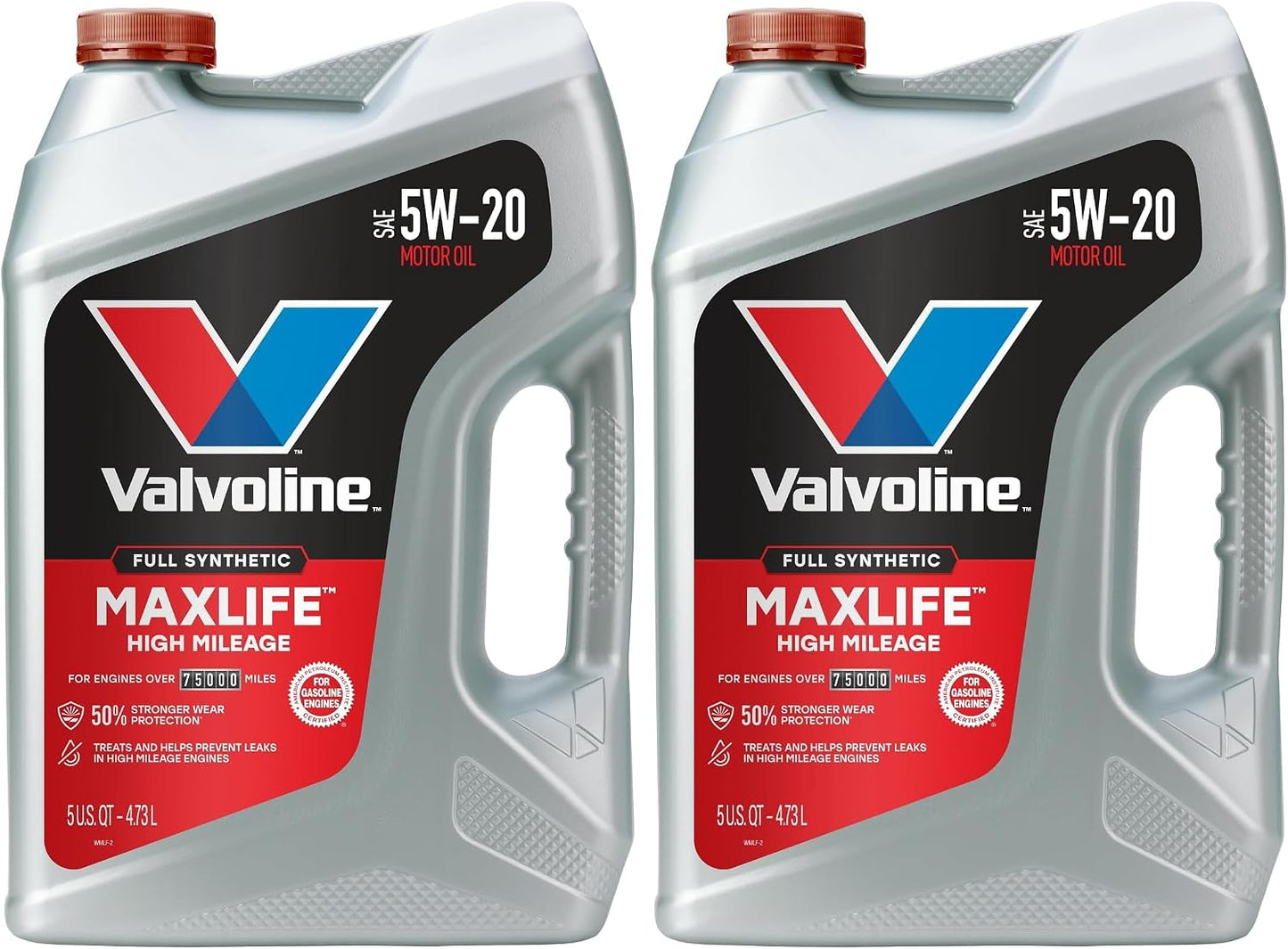 Valvoline MaxLife High Mileage 5W-30 Synthetic Blend Motor Oil 5 Quart