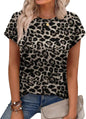 Alaroo Womens Summer Tops Short Sleeve Shirts Crew Neck Tshirt Cute Trendy Tunic Blouses (S-3XL)