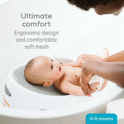 Angelcare Soft-Touch Baby Bath Support & Rinser Bundle, Aqua