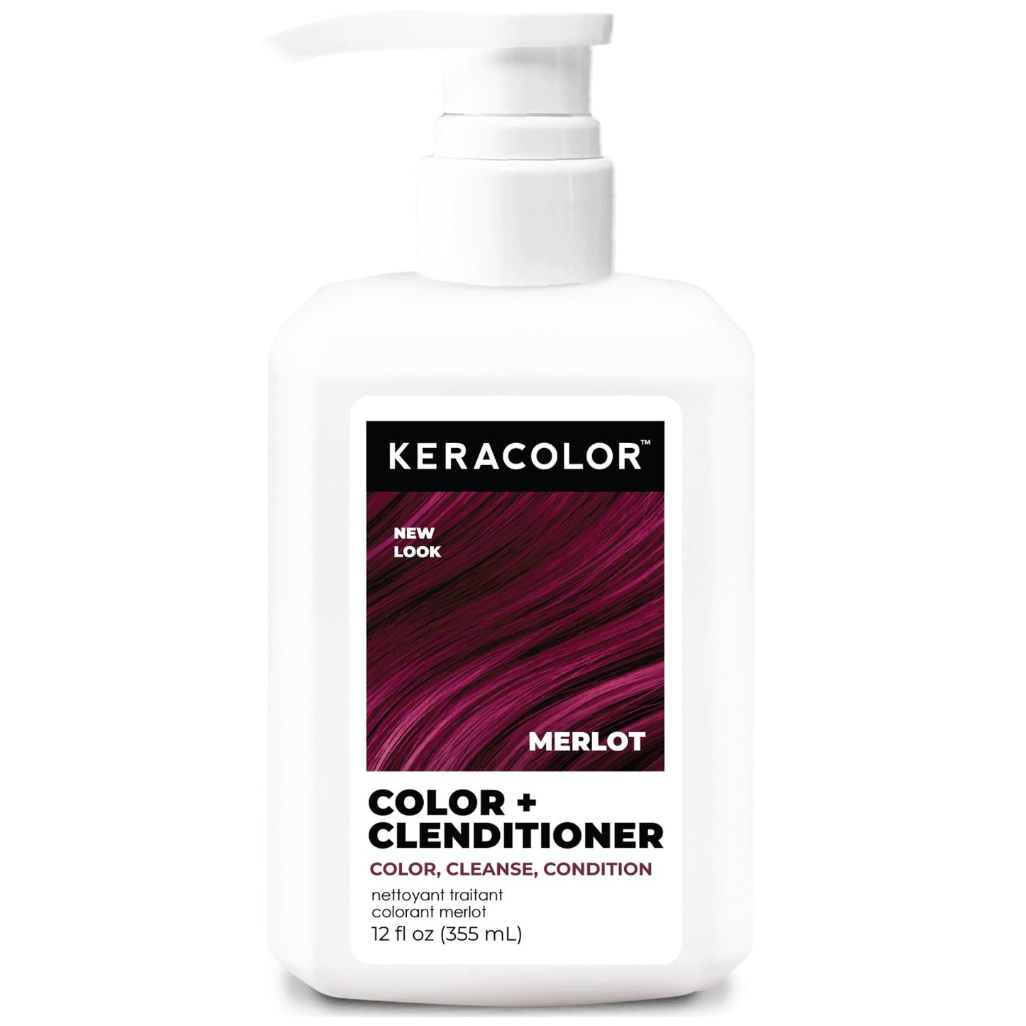 Keracolor Color + Clenditioner, Semi-Permanent Hair Color, 23 Shades