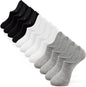 IDEGG Women & Men No Show Low Cut Anti‑Slip Casual Sports Running Socks