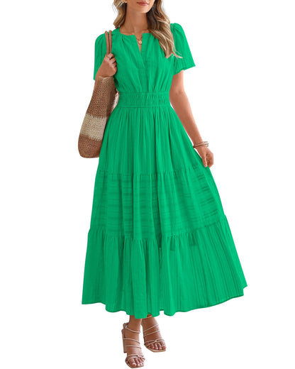 BTFBM Womens Summer 2026 Casual Maxi Dresses
