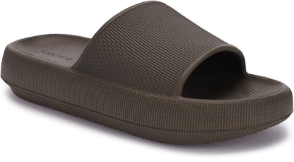 Joomra Pillow Slippers for Women and Men Thick Sole Ultra Cushion Slides