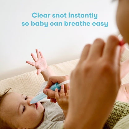 Frida Baby NoseFrida SnotSucker Nasal Aspirator for Baby, 4 Hygiene Filters